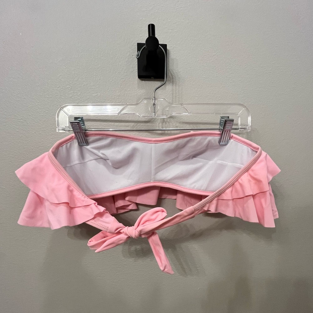 Pink Ruffle Bandeau - Picture 2 of 3